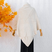 Knitted Boho Solid Ponchos