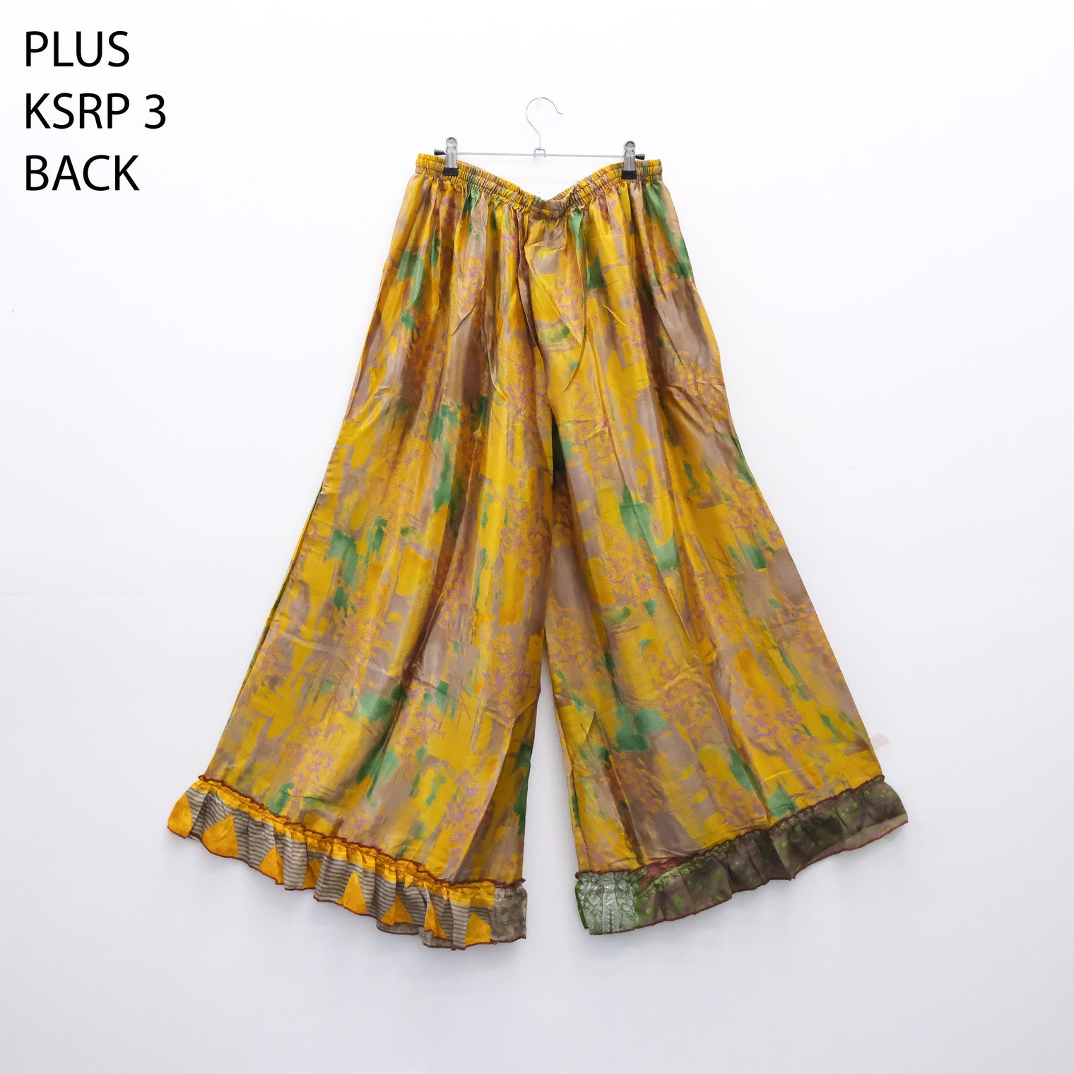 Recycled Sari Boho Palazzo Pants