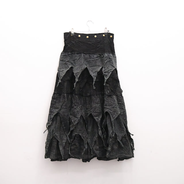 Dusty Moon Layered Wrap Skirt