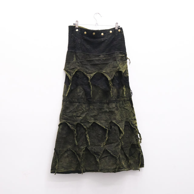Dusty Moon Layered Wrap Skirt
