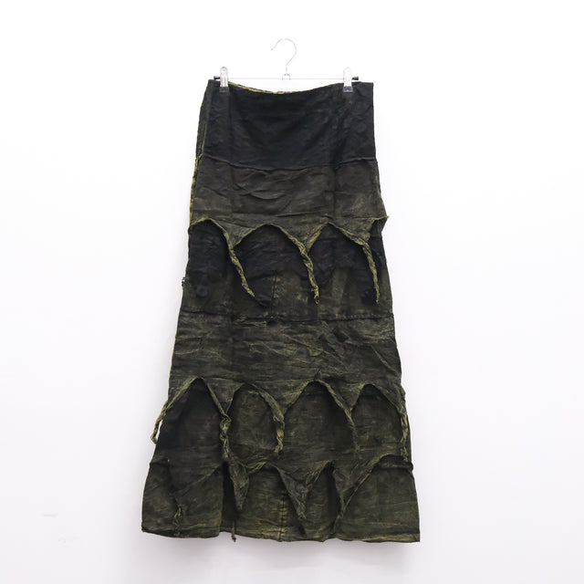 Dusty Moon Layered Wrap Skirt