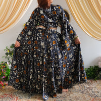 Luna Mystic Witchy Skirt and Bell Sleeve Top