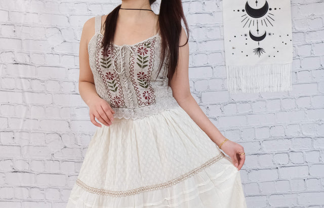 Embroidered Lace Top