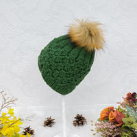 Warm Winter Woolen Hat with Fleece Lining