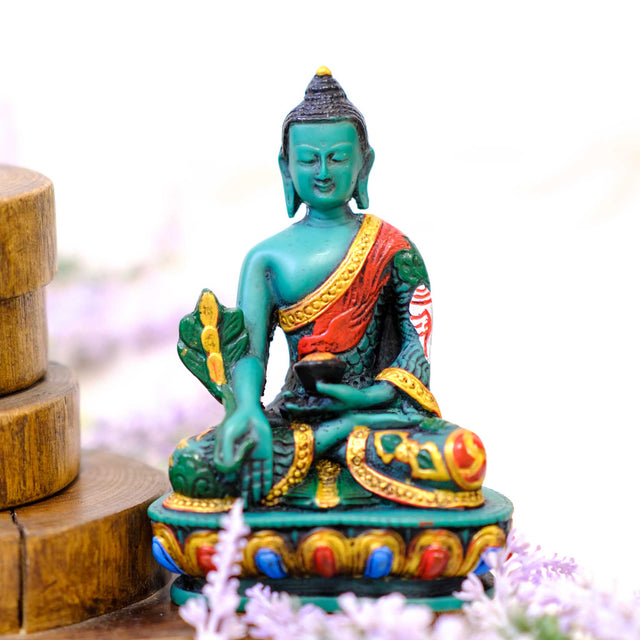 Handcarved Resin Blessing Buddha