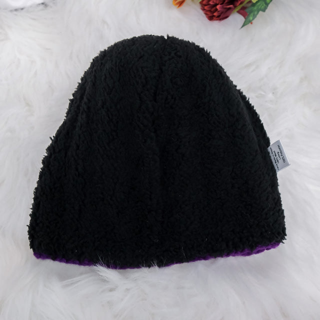 Slouchy Knitted Hat with Pom Pom