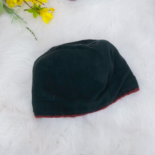 Hand Embroidery Fleece Lined Hat