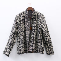 Handmade Embroidered Velvet Reversible Jacket