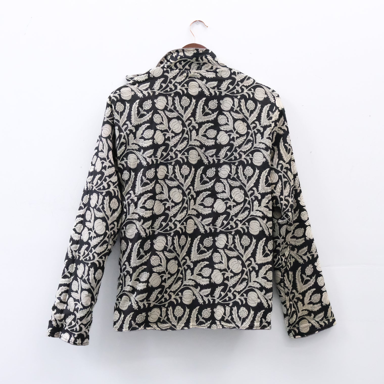 Handmade Embroidered Velvet Reversible Jacket