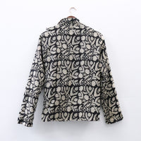 Handmade Embroidered Velvet Reversible Jacket