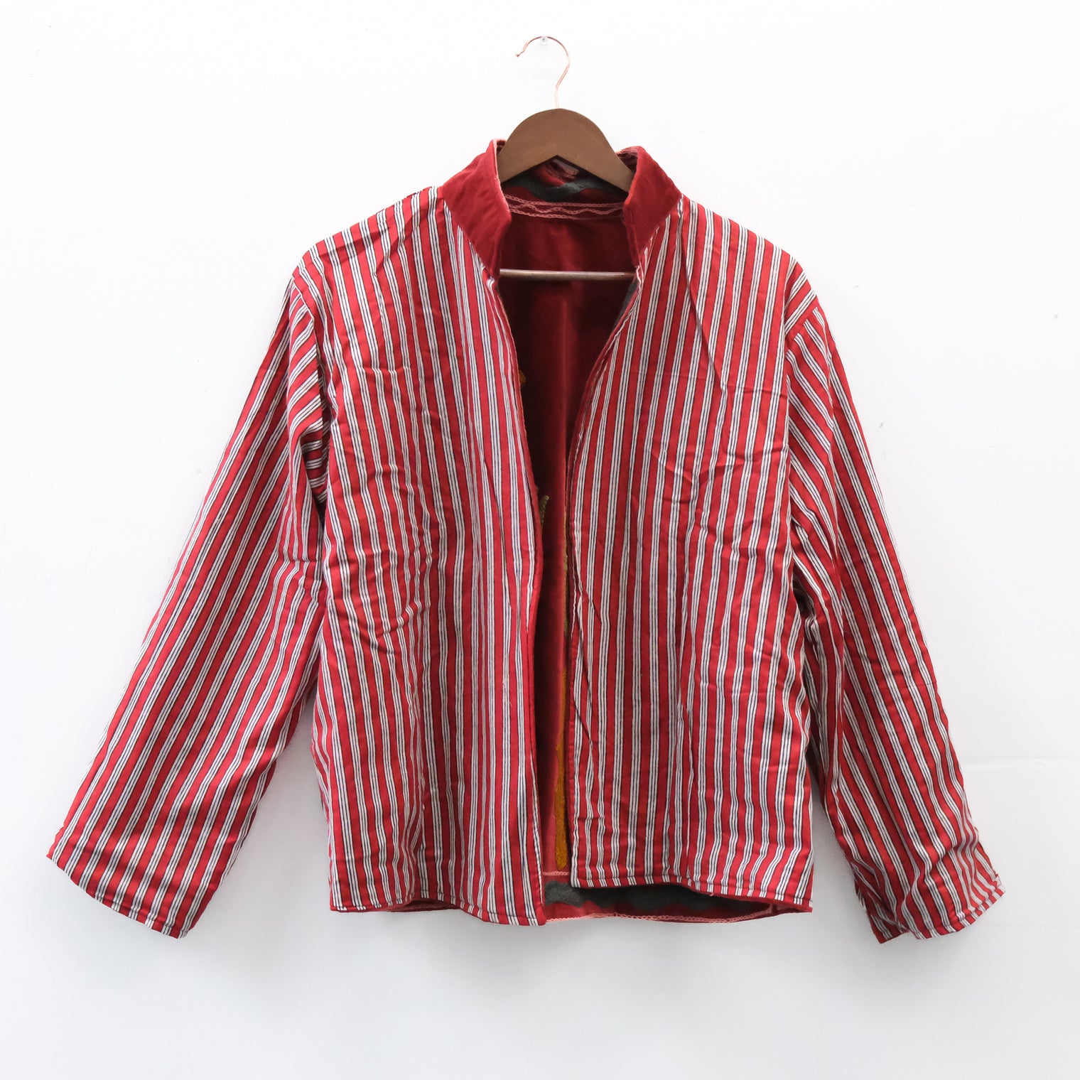 Reversible Velvet Embroidery Jacket