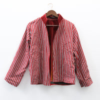 Reversible Velvet Embroidery Jacket