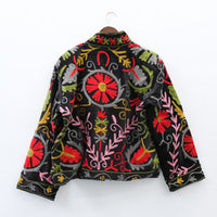 One of a Kind Velvet Embroidery Jacket