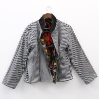 One of a Kind Velvet Embroidery Jacket