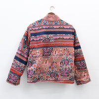 Reversible Velvet Embroidery Jacket