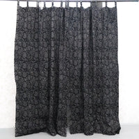 Boho Paisley Cotton Curtains