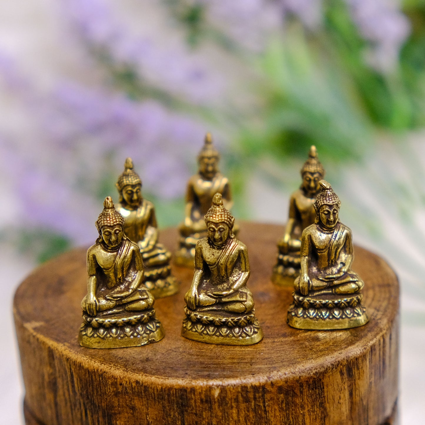 Small Brass Healing Buddha Statue