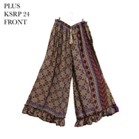 Recycled Sari Boho Palazzo Pants