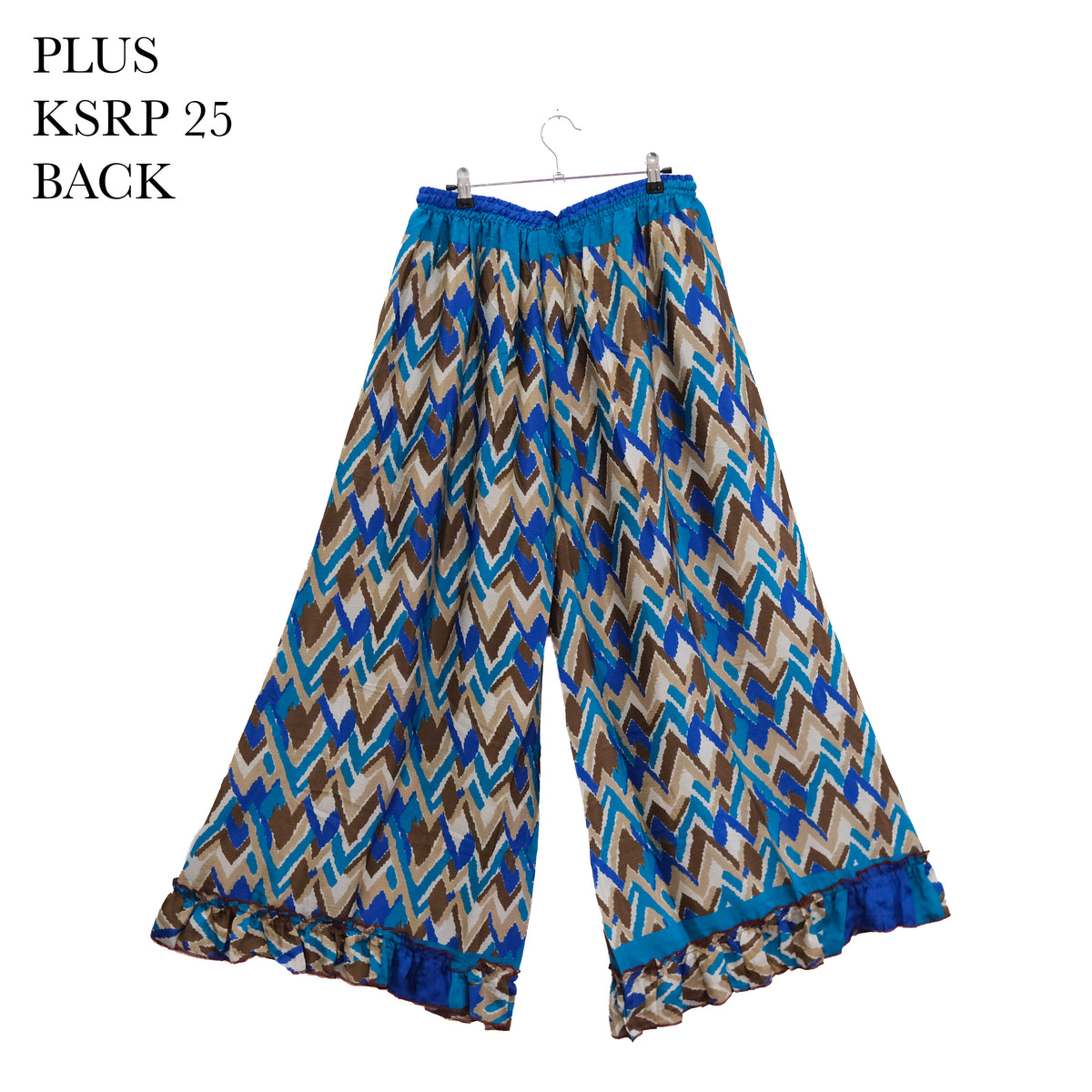 Recycled Sari Boho Palazzo Pants