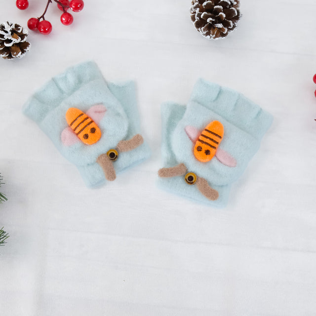 Bumble Bee Kids Convertible Gloves