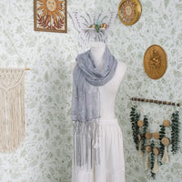 Sequin Butterfly Embroidered Shawls