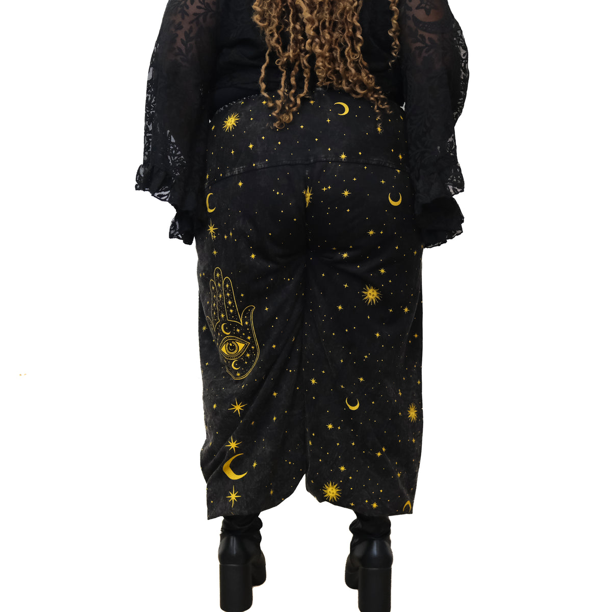 Cosmic Guardian Fleece Lined Baggy  Pants