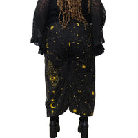 Cosmic Guardian Fleece Lined Baggy  Pants