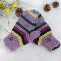 Merino Wool Fleece Lined Convertible Gloves