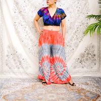 Tie Dye Boho Palazzo Pant