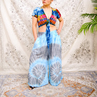 Tie Dye Boho Palazzo Pant