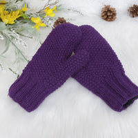 Hand Knit Woolen Unisex Mitten
