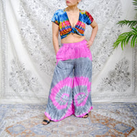 Tie Dye Boho Palazzo Pant