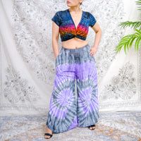 Tie Dye Boho Palazzo Pant