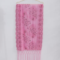 Witchy Peacock Embroidered Sequin Shawl