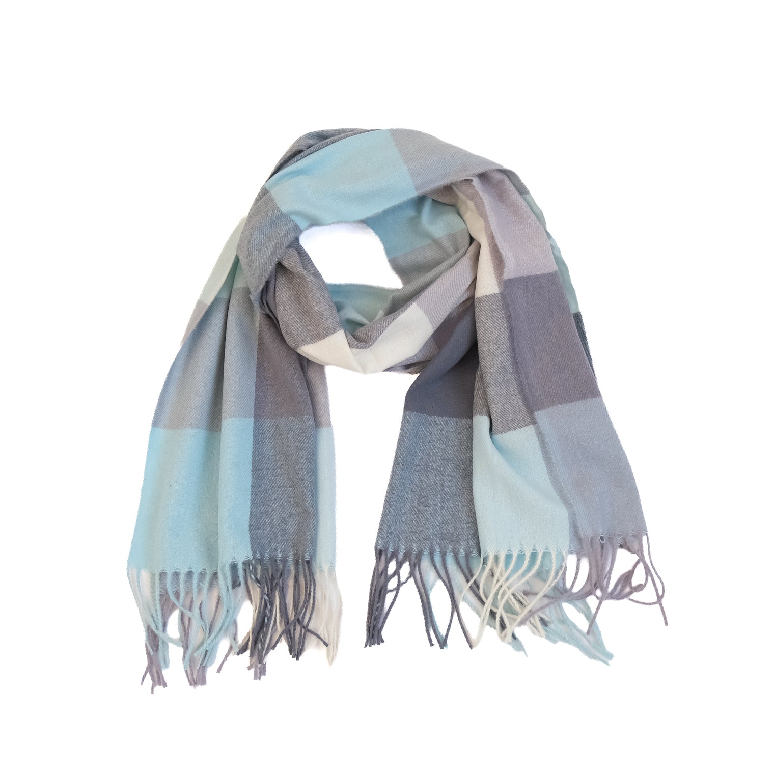 Cozy Large Plaid Blanket Scarf