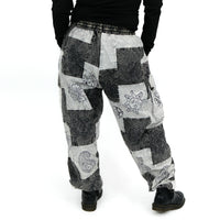 Patchwork Baggy Cargo Pants