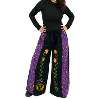 Celestial Bloom Wide Leg Pants