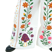 Celestial Bloom Wide Leg Pants