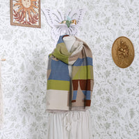 Reversible Cat Warm Fall Winter Scarves