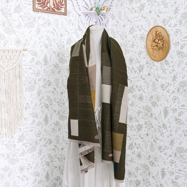 Reversible Cat Warm Fall Winter Scarves