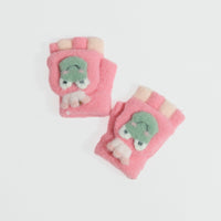 Toddler Frog Convertible Mittens