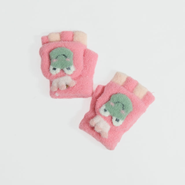 Toddler Frog Convertible Mittens
