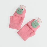 Toddler Frog Convertible Mittens