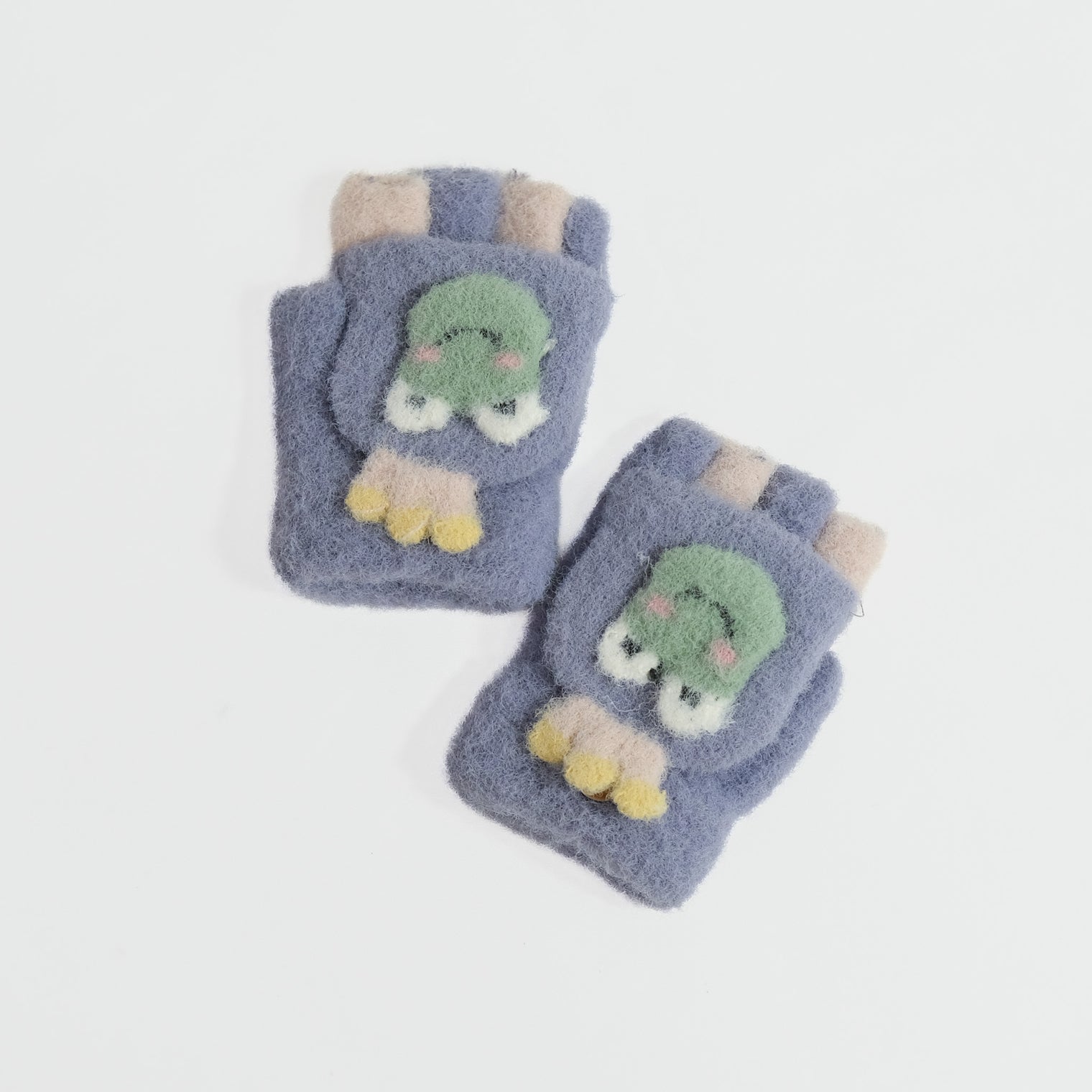 Toddler Frog Convertible Mittens
