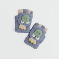 Toddler Frog Convertible Mittens