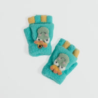 Toddler Frog Convertible Mittens