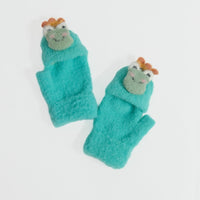Toddler Frog Convertible Mittens