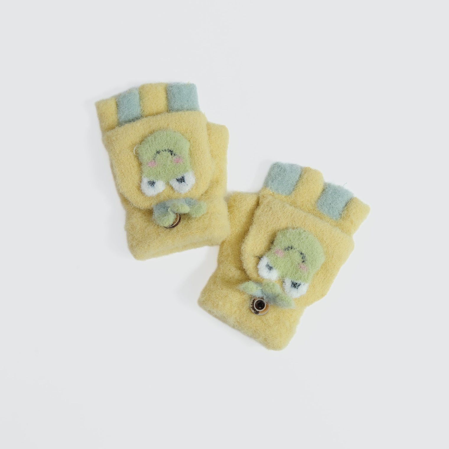 Toddler Frog Convertible Mittens