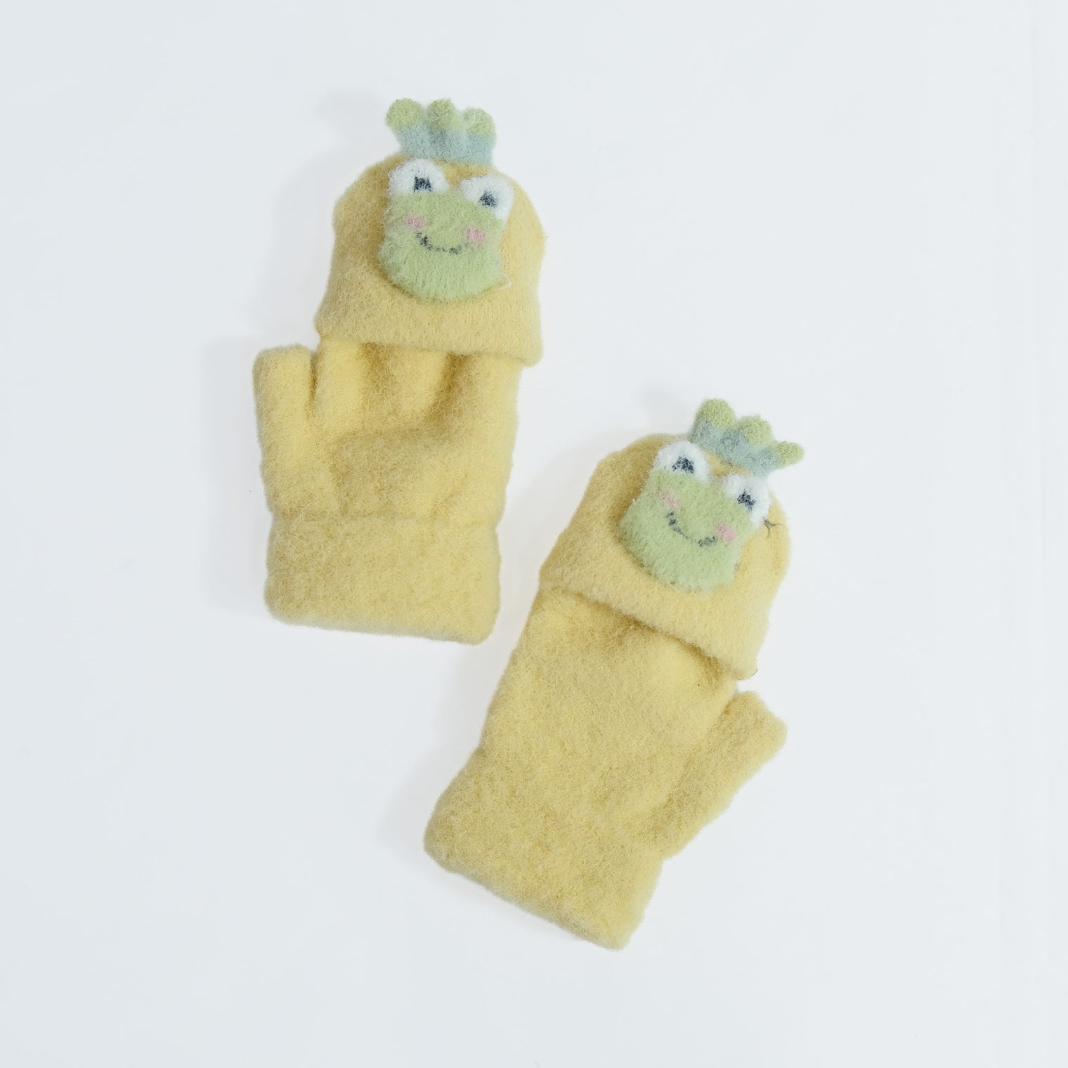 Toddler Frog Convertible Mittens