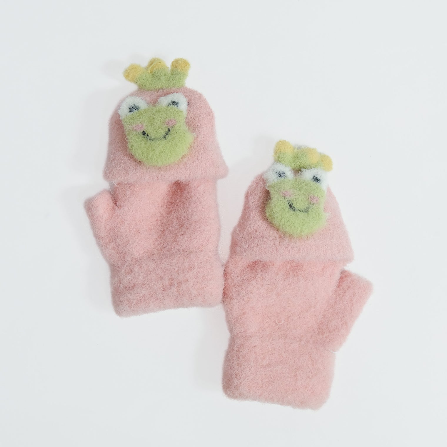 Toddler Frog Convertible Mittens